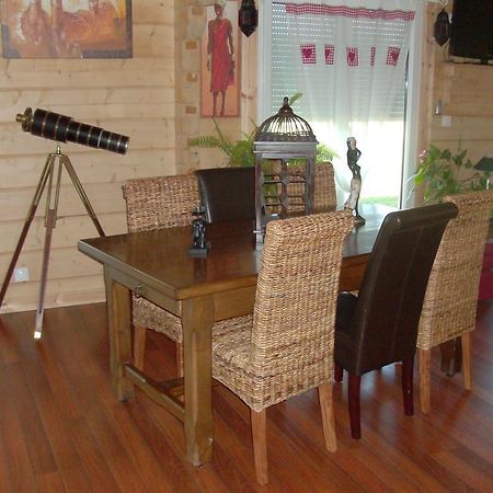 Le Chalet Des 4 Saisons Mers-sur-Indre Ngoại thất bức ảnh